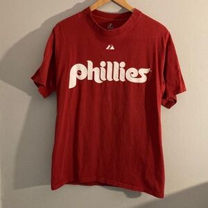 Majestic Red Cotton T-Shirt